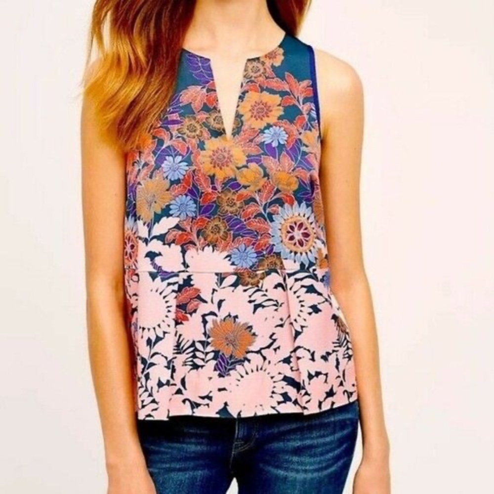 Anthropologie HD in Paris Elsie top Sz 4 | EUC